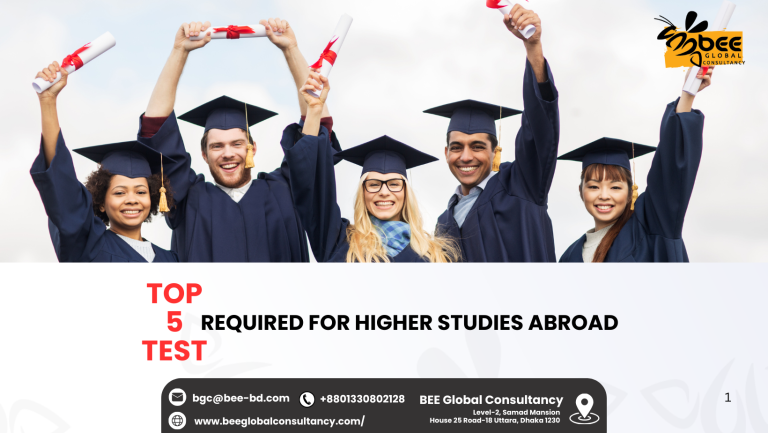 Top 5 Tests You Need to Take for Higher Education Abroad in 2025